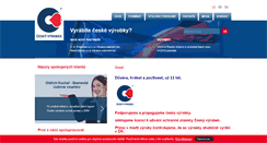 Desktop Screenshot of ceskyvyrobek.eu
